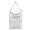 Zellia Zlb111 fehér-bézs női válltáska 32 x 27 x 13 cm