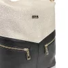 Zellia Zvn22020 női fekete-arany válltáska 38 x 25 x 13 cm