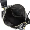 Zellia Zlb210 fekete lakk női oldaltáska, crossbody 25 x 17 x 9 cm