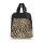 Zellia 25055 fekete-ocelot mintás női hátizsák 31 x 29 x 14,5 cm