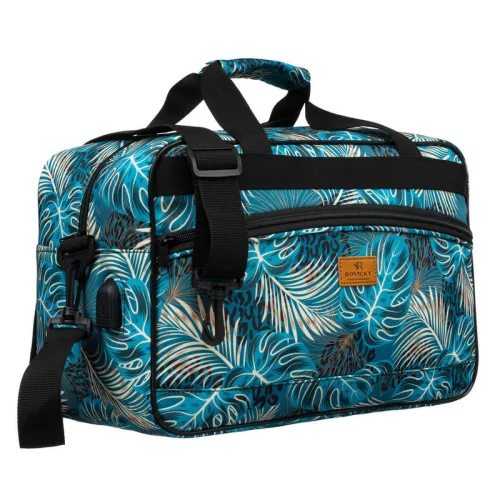 Rovicky R-Tl15608-8886 16 levél mintás utazótáska, kézipoggyász 40 X 25 X 20 Cm