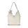 Zellia Zlb406F bézs-rosegold női válltáska, virágdíszítéssel 39 x 32 x 17 cm