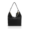 Zellia Zlb407-F fekete női válltáska 43 x 34 x 10 cm