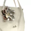 Zellia Zlb324-F bézs női válltáska, oldalpánttal 27 x 25 x 14 cm