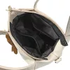 Zellia Zlb324-F bézs női válltáska, oldalpánttal 27 x 25 x 14 cm