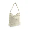 Zellia ZLB399 bézs-arany női válltáska 29 x 28 x 13 cm
