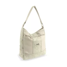 Zellia ZLB399 bézs-arany női válltáska 29 x 28 x 13 cm