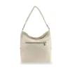 Zellia ZLB399 bézs-arany női válltáska 29 x 28 x 13 cm