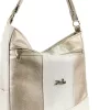 Zellia ZLB399 arany-bézs női válltáska 29 x 28 x 13 cm