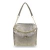 Zellia 24043 női bronz oldaltáska, válltáska 25 x 22 x 10 cm
