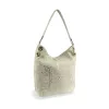 Zellia ZLB401 bézs női válltáska, oldalpántal 33 x 27 x 12 cm