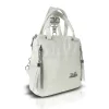 Zellia 25180 Holo-Crystal női bézs hátizsák 27 x 25 x 14 cm