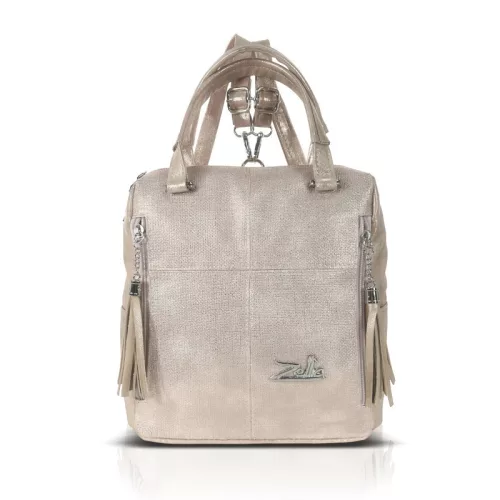 Zellia 25180 Monaco női rosegold hátizsák 27 x 25 x 14 cm