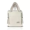 Zellia 25180 női bézs hátizsák 27 x 25 x 14 cm