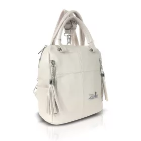 Zellia 25180 női bézs hátizsák 27 x 25 x 14 cm