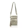 Zellia 24078 arany női oldaltáska, crossbody 21 x 16 x 5,5 cm
