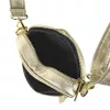 Zellia 24078 arany női oldaltáska, crossbody 21 x 16 x 5,5 cm