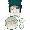 Peterson Ptn Mb1-5985  női hátizsák sötétzöld hátizsák 42 x 26 x 20 cm 