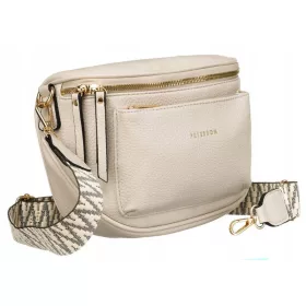   Peterson Ptn 3047-9979 világos bézs női oldaltáska, crossbody 24 x 18 x 10 cm
