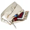 Peterson Ptn 3047-9979 világos bézs női oldaltáska, crossbody 24 x 18 x 10 cm