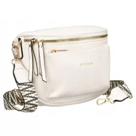   Peterson Ptn 3047-9962 fehér női oldaltáska, crossbody 24 x 18 x 10 cm