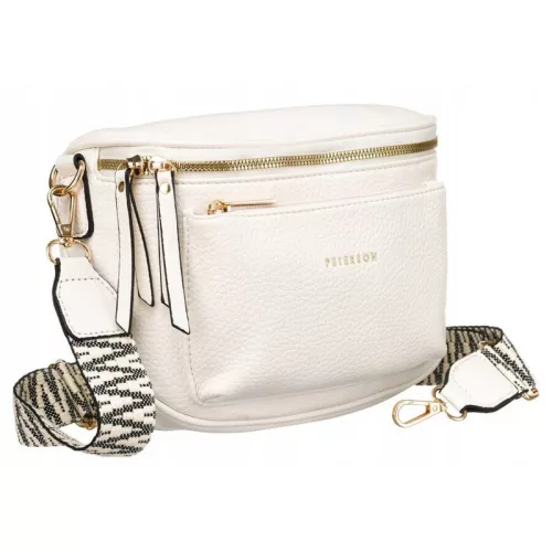 Peterson Ptn 3047-9962 fehér női oldaltáska, crossbody 24 x 18 x 10 cm