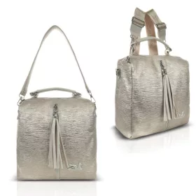   Zellia 22112 Groove arany női hátizsák, állítható vállpántokkal 30 x 27 x 12 cm