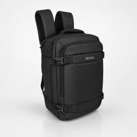   Zellia C-001 fekete WizzAir Ryanair kézipoggyász hátizsák 40 X 30 X 20 cm