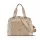 Zellia 24128 Pantera párduc mintás drapp-taupe női sporttáska, gymbag 40 × 30 × 19 cm