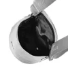 Zellia női, ezüst színű oldaltáska, crossbody