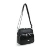Zellia Zvn24010 fekete női válltáska, oldaltáska 22 x 18 x 9 cm