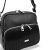 Zellia Zvn24010 fekete női válltáska, oldaltáska 22 x 18 x 9 cm