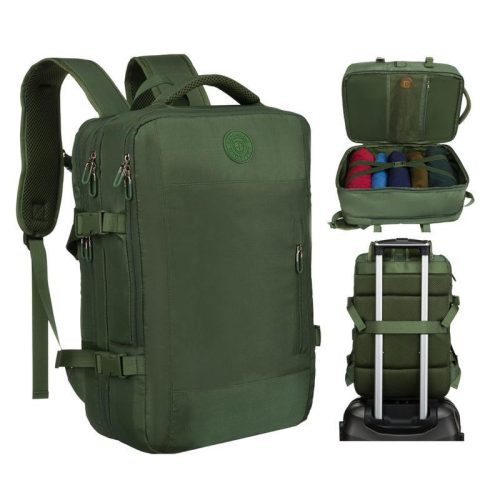 Peterson Ptn 24421-5111 több funkciós zöld hátitáska, utazótáska 45 X 30 X 25 Cm