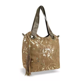   Zellia Zlb185 camel-arany márvány mintázatú női válltáska 32 X 31 X 11 Cm