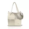 Zellia Zlb449 bézs-rosegold női válltáska 32 x 29 x 12 cm