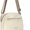 Zellia Zlb444 bézs női oldaltáska 24 x 16 x 8,5 cm
