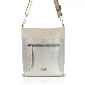   Zellia Zlb429 bézs-pezsgő női oldaltáska 28 x 25 x 8,5 cm