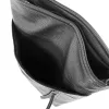 Zellia Zlb429 fekete, lakk női oldaltáska, crossbody 28 x 25 x 8,5 cm
