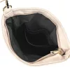 Zellia Zlb429 bézs-arany női oldaltáska, crossbody 28 x 25 x 8,5 cm