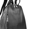 Zellia Hz-119 fekete-grafit női hátizsák 33 x 25 x 14 cm
