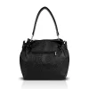Zellia Zlb393 Fekete - Crystal fekete női válltáska 30 x 29 x 12 cm