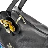 Zellia 24196 fekete virág mintás sporttáska 40 x 30 x 19 cm