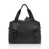 Zellia 24196 fekete virág mintás sporttáska 40 x 30 x 19 cm