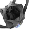 Zellia 24196 fekete virág mintás sporttáska 40 x 30 x 19 cm