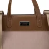 Peterson Ptn Cty-16-2232 drapp-barna női shopper, vállpánttal 40 x 32 x 14 cm