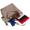 Peterson Ptn Cty-16-2232 drapp-barna női shopper, vállpánttal 40 x 32 x 14 cm