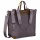 Peterson Ptn Cty-16-2249 sötét mályva-barna női shopper, vállpánttal 40 x 32 x 14 cm