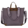 Peterson Ptn Cty-16-2249 sötét mályva-barna női shopper, vállpánttal 40 x 32 x 14 cm