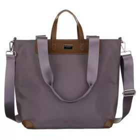  Peterson Ptn Cty-16-2249 sötét mályva-barna női shopper, vállpánttal 40 x 32 x 14 cm