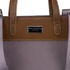 Peterson Ptn Cty-16-2249 sötét mályva-barna női shopper, vállpánttal 40 x 32 x 14 cm
